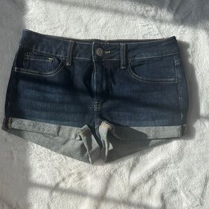 SO Women's Dark Blue Jean Shorts